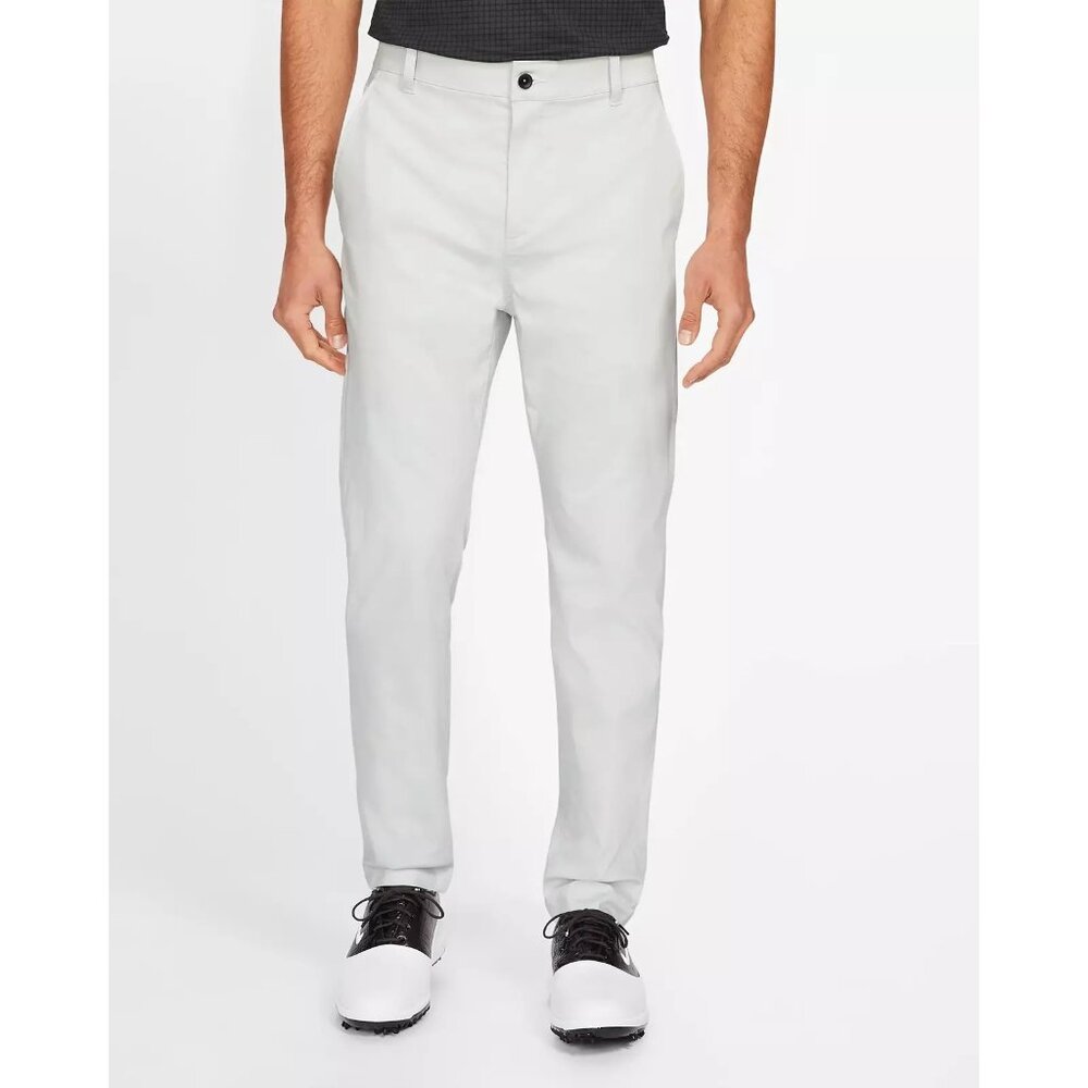 NEW Nike Dri-FIT UV Mens Slim-Fit Golf Chino Pants (Photon Dust) Size 38 x 32